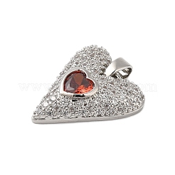 Подвески из латуни и кубического циркония&nbsp;KK-S372-14P