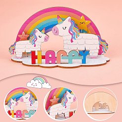 Украшение для торта из липы DIY-WH0016-69