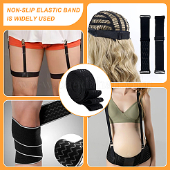 8 ярд полиэстерового нескользящего трикотажного эластичного шнура SRIB-BC0001-25