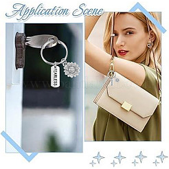 Брелки из сплава в тибетском стиле&nbsp;KEYC-HY00013