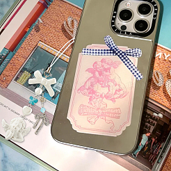 Набор для самостоятельного изготовления ремней для мобильного телефона в виде ангела-банта&nbsp;DIY-SC0031-09