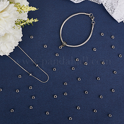 60 шт. бусины из нержавеющей стали марки 304&nbsp;STAS-HY0001-63