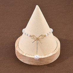 Браслеты с подвесками из нержавеющей стали 304 и кристаллами и стразами&nbsp;BJEW-G755-03G