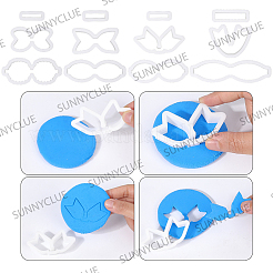 4 коробка 4 вида пластиковых форм&nbsp;DIY-SC0030-53B