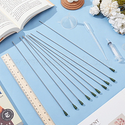 Нержавеющая сталь 304 с пластиковой иглой-дозатором с тупым кончиком FIND-WH0126-590