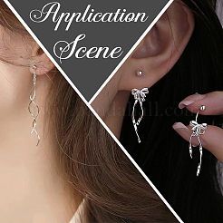 999 тонкая серебряная проволока из стерлингового серебра STER-BBC0006-64A