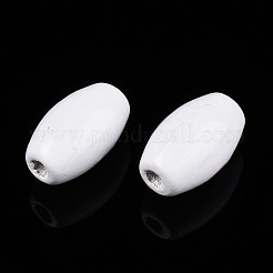 Окрашенные распылением деревянные бусины Schima WOOD-T032-29B-02