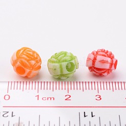 Акриловые бусины&nbsp;PAB2848Y