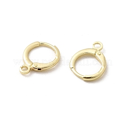 Латунные серьги-обручи&nbsp;KK-L179-04G-A