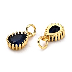 Латунные микро проложить кубического циркония подвески&nbsp;X-ZIRC-D120-01G-05