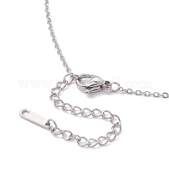 Ожерелья с подвесками в виде крыльев из натуральных смешанных драгоценных камней NJEW-JN04506