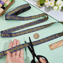 Вышивка полиэфирными лентами в этническом стиле OCOR-WH0109-042A-02