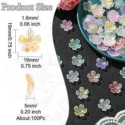 Непрозрачные пластиковые колпачки для бусин&nbsp;KY-CJC0012-03