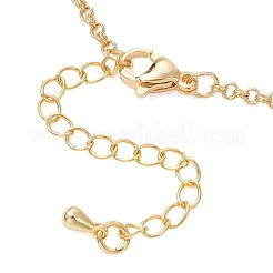 Изготовление браслета-цепочки с двойным кольцом из латуни&nbsp;AJEW-JB01510