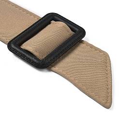 Завязать узел на пояс из полиэстера с пластиковой пряжкой&nbsp;AJEW-WH20002-10A