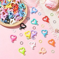 50 шт. акриловые застежки-клешни&nbsp;DIY-YW0011-20A