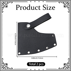 Чехлы для топоров из искусственной кожи&nbsp;AJEW-WH20020-318B