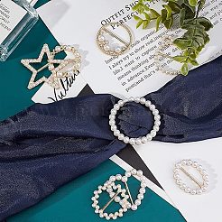 8 шт. 8-х стилевые пряжки из сплава JEWB-NB0001-07