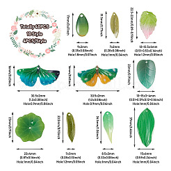 Пластиковые подвески в стиле 40шт.&nbsp;KY-CD0001-03