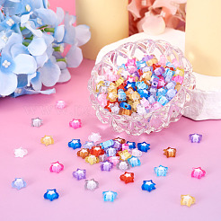 360шт 12 цвета прозрачные акриловые бусины&nbsp;TACR-TA0001-43
