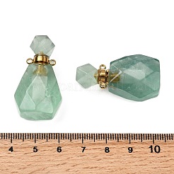 Подвески для флаконов духов из натурального зеленого флюорита&nbsp;G-B149-02G-06