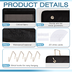 Сумка для хранения офисных папок из полиэстера&nbsp;OFST-WH0004-042