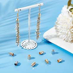 30 шт. 2 цвета 201 наконечники для шнура из нержавеющей стали STAS-UN0055-46