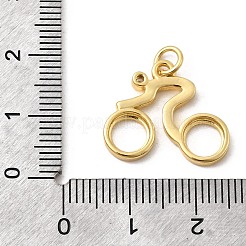 Латунные микро проложить кубического циркония подвески KK-H092-09A-G