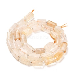 Природный цитрин бисер нитей G-G068-A20-01