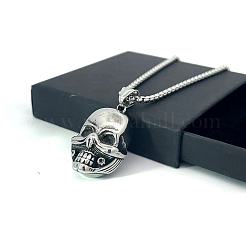Подвеска в виде панк-черепов из нержавеющей стали для мужчин и женщин FT0572