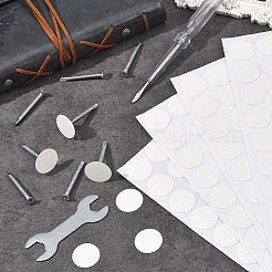 5 лист бумаги самоклеящиеся заглушки для отверстий под винты наклейки&nbsp;DIY-SP0006-20