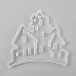 Хэллоуин DIY замок призрак силиконовые Молды DIY-L021-50