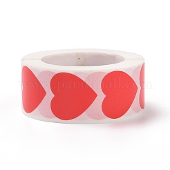 Сердечные бумажные наклейки DIY-I107-01E