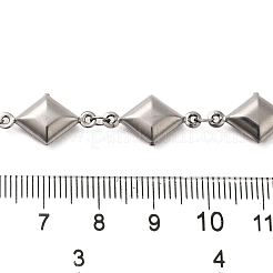 Цепи с ромбовидными звеньями из нержавеющей стали 304 CHS-G037-03P