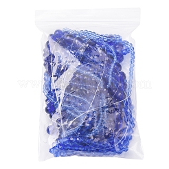 Стеклянные бусины с гальваническим покрытием &nbsp;EGLA-FS0001-42D