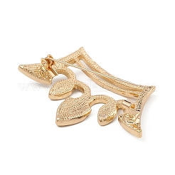 Брошь в форме короны со стразами JEWB-Q030-06G