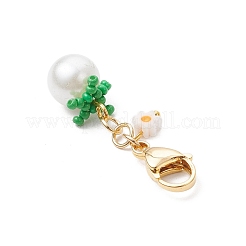 Подвеска из бисера в виде томатного стекла&nbsp;HJEW-MZ00264-02