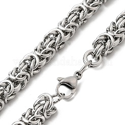 Ожерелье из нержавеющей стали 304&nbsp;NJEW-H411-26