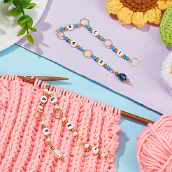 Акриловые бисерные цепочки для вязания рядов HJEW-AB00591