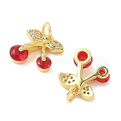 Латунные микро проложить кубического циркония подвески&nbsp;KK-I355-02G-01