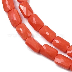 Непрозрачное стекло бисер нитей&nbsp;GLAA-Z018-D23