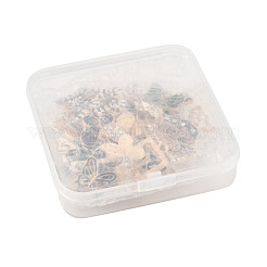 28шт 6 стиля подвески из сплава со стразами&nbsp;ENAM-FS0002-67