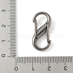 Застежки-карабин с пружиной из сплава и железа с двумя S-образными застежками FIND-H049-02B-B