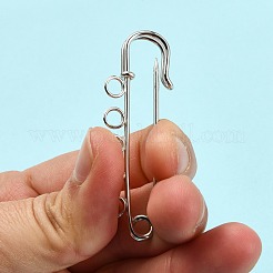 Железные фурнитуры безопасности броши MAK-Q004-04