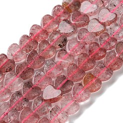 Природного кварца клубники нитей бисера&nbsp;G-M403-A48-02