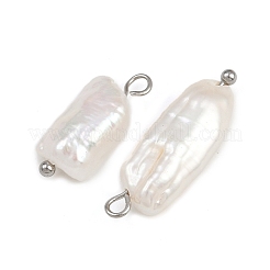 Подвески из натурального пресноводного жемчуга Кеши STAS-D378-03P