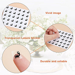 40 лист 4 шаблона ПВХ водонепроницаемые самоклеящиеся наклейки наборы STIC-OC0001-11A