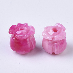 Синтетических коралловых бусин CORA-R017-28-B06