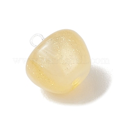 Прозрачные подвески из смолы с градиентным цветом&nbsp;PALLOY-JF05073-02