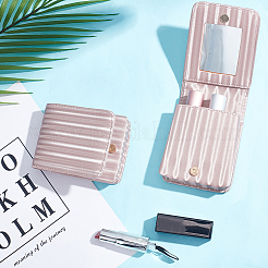 Футляр для губной помады из искусственной кожи с зеркалом CON-WH0088-51A